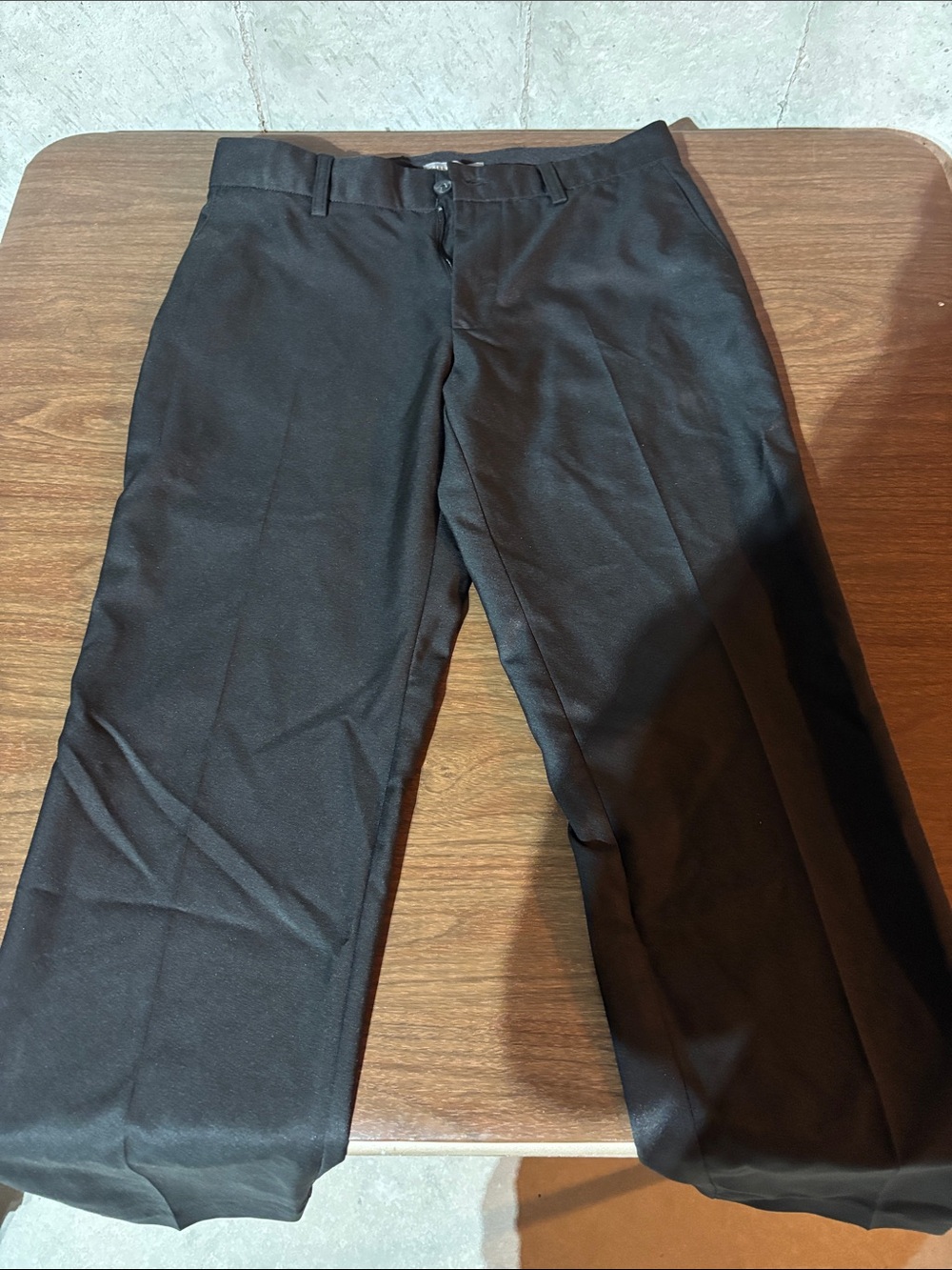 Falls Creek Black Men's Dress Pants - Classic Straight Fit